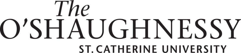 The O'Shaughnessy at St. Catherine University logo