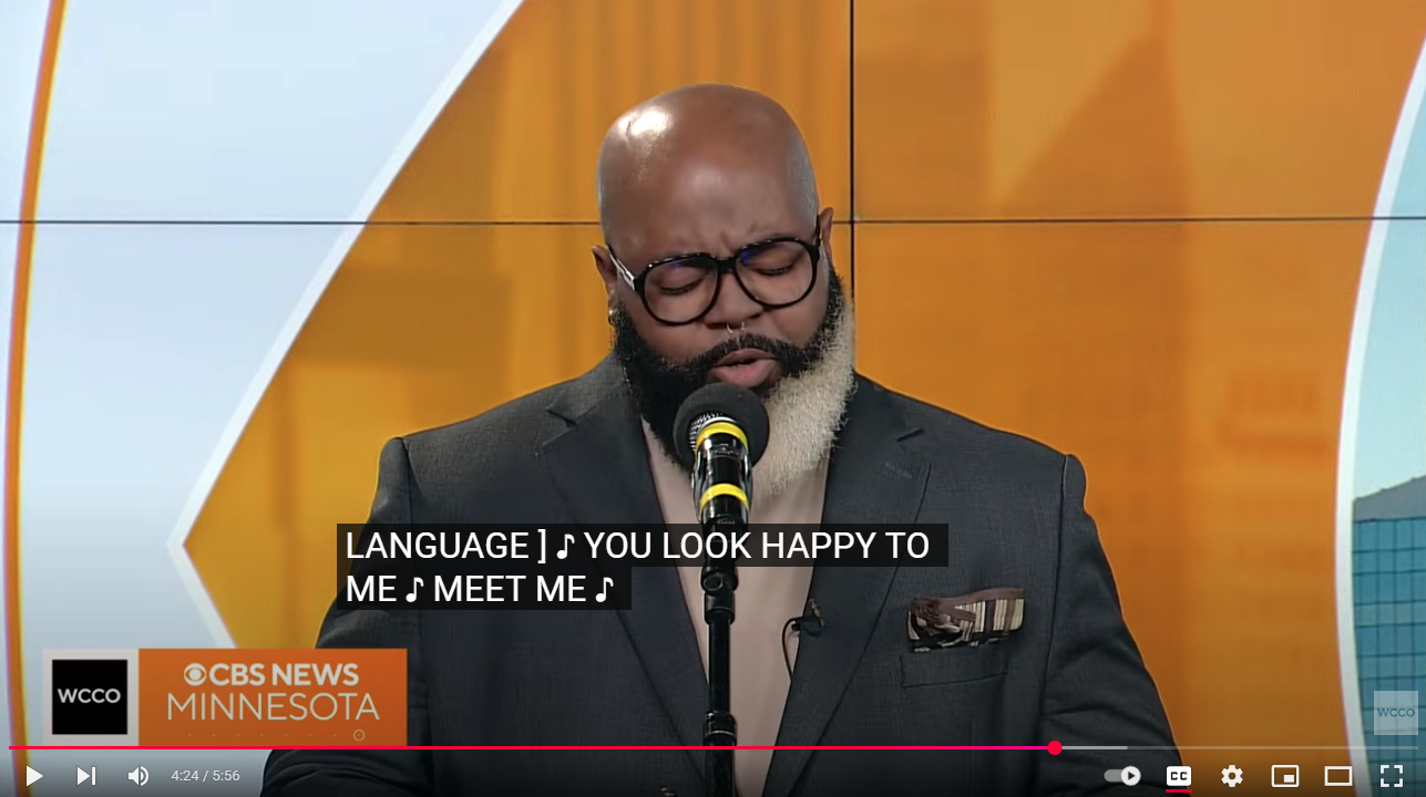 Musicians from The Sound of (Black) Music on WCCO