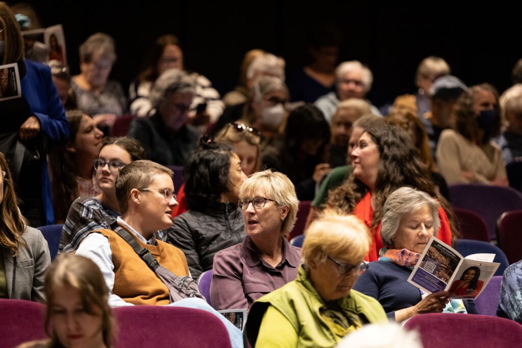 audience members